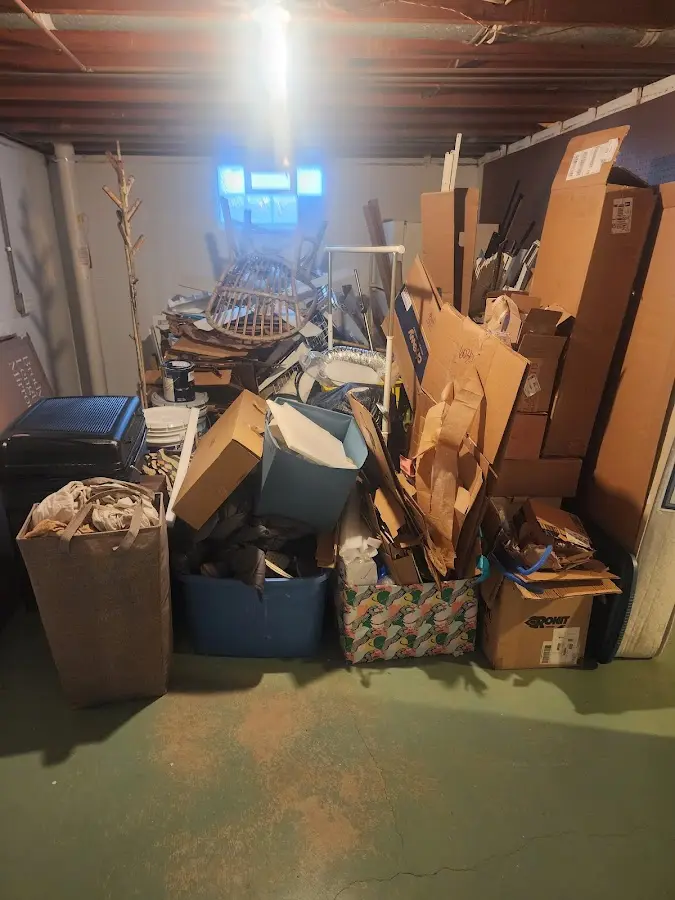 Roll-off dumpster container at job site for Construction Dumpster Rental in Red Bluff